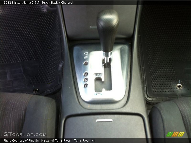Super Black / Charcoal 2012 Nissan Altima 2.5 S