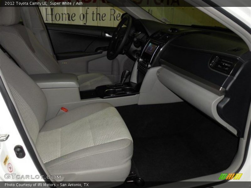 Super White / Ash 2012 Toyota Camry LE