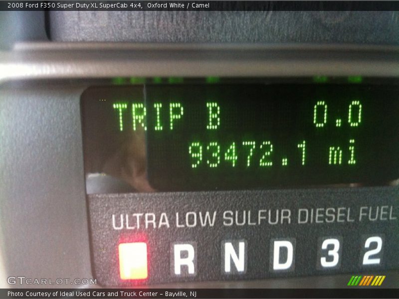 Oxford White / Camel 2008 Ford F350 Super Duty XL SuperCab 4x4