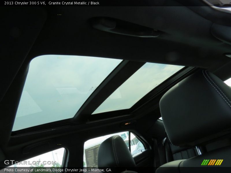 Granite Crystal Metallic / Black 2013 Chrysler 300 S V6