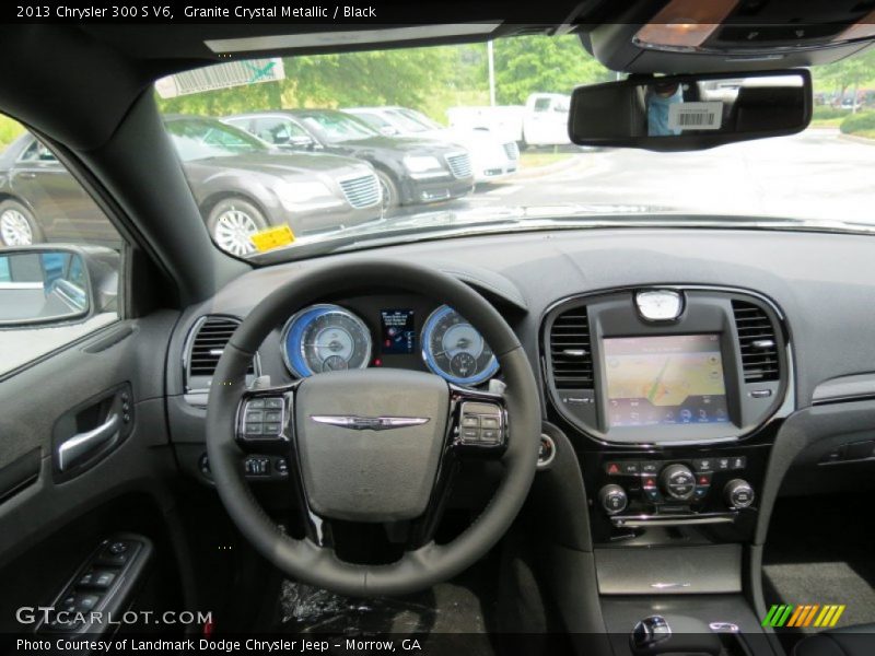 Granite Crystal Metallic / Black 2013 Chrysler 300 S V6