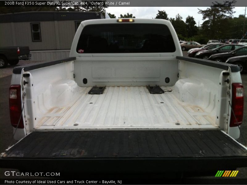 Oxford White / Camel 2008 Ford F350 Super Duty XL SuperCab 4x4