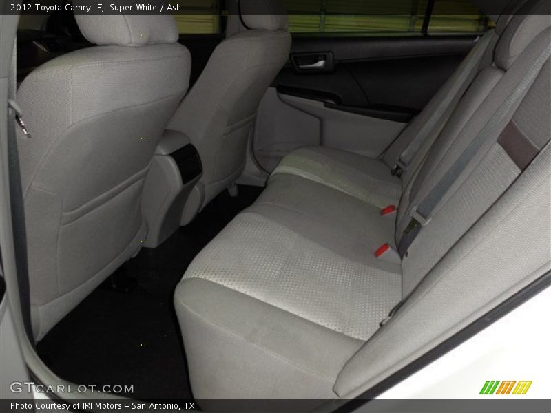 Super White / Ash 2012 Toyota Camry LE