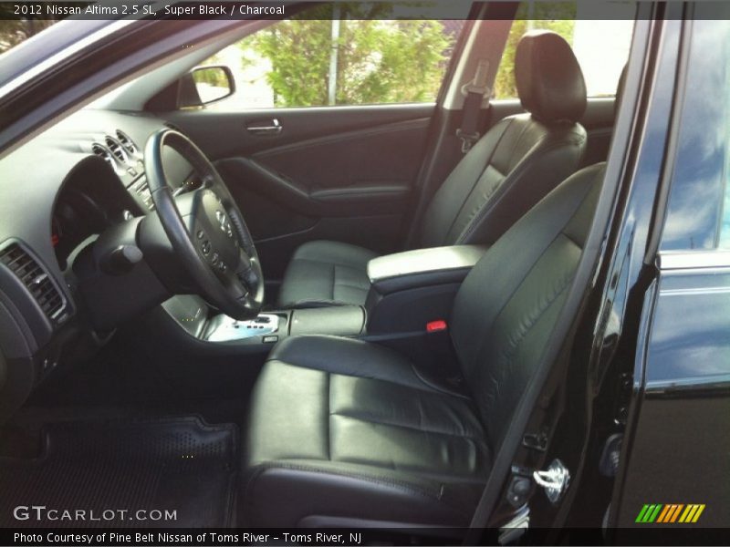 Super Black / Charcoal 2012 Nissan Altima 2.5 SL