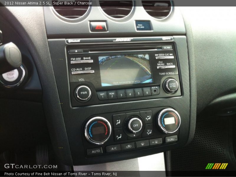 Super Black / Charcoal 2012 Nissan Altima 2.5 SL