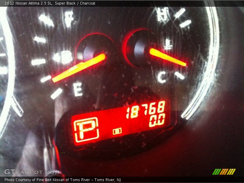 Super Black / Charcoal 2012 Nissan Altima 2.5 SL