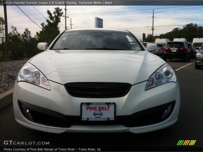 Karussell White / Black 2010 Hyundai Genesis Coupe 3.8 Grand Touring