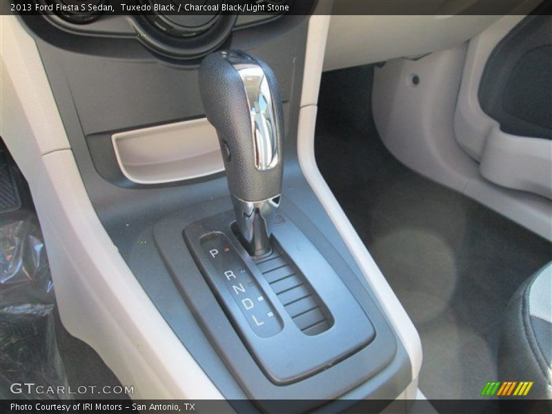 Tuxedo Black / Charcoal Black/Light Stone 2013 Ford Fiesta S Sedan