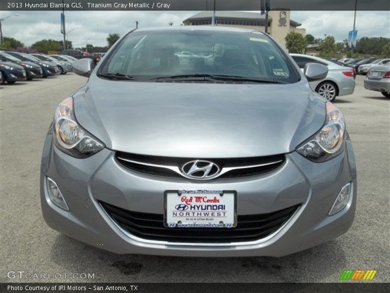 Titanium Gray Metallic / Gray 2013 Hyundai Elantra GLS