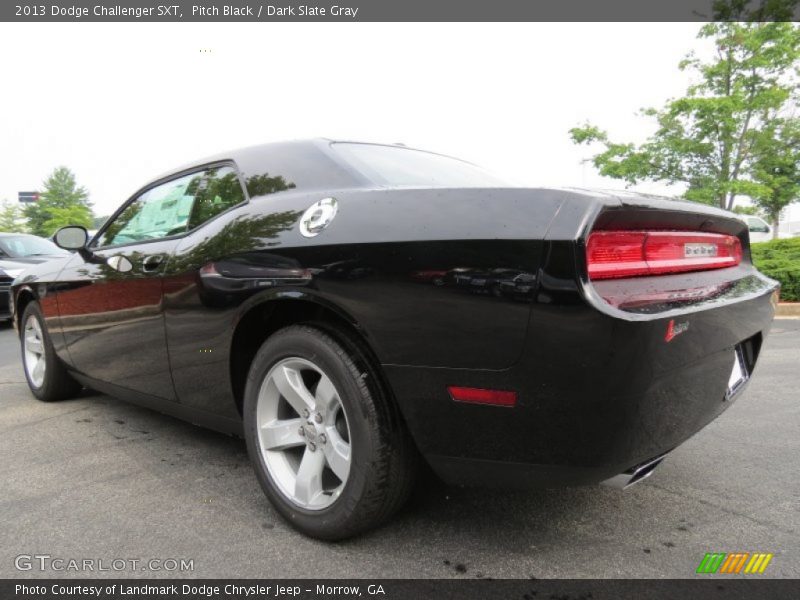 Pitch Black / Dark Slate Gray 2013 Dodge Challenger SXT