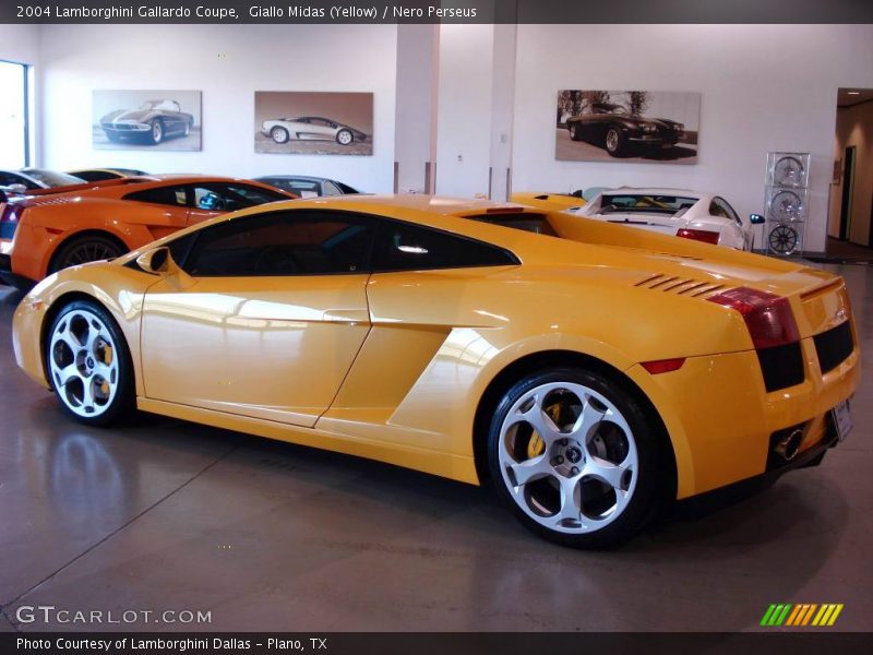 Giallo Midas (Yellow) / Nero Perseus 2004 Lamborghini Gallardo Coupe