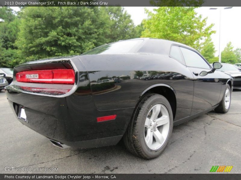 Pitch Black / Dark Slate Gray 2013 Dodge Challenger SXT