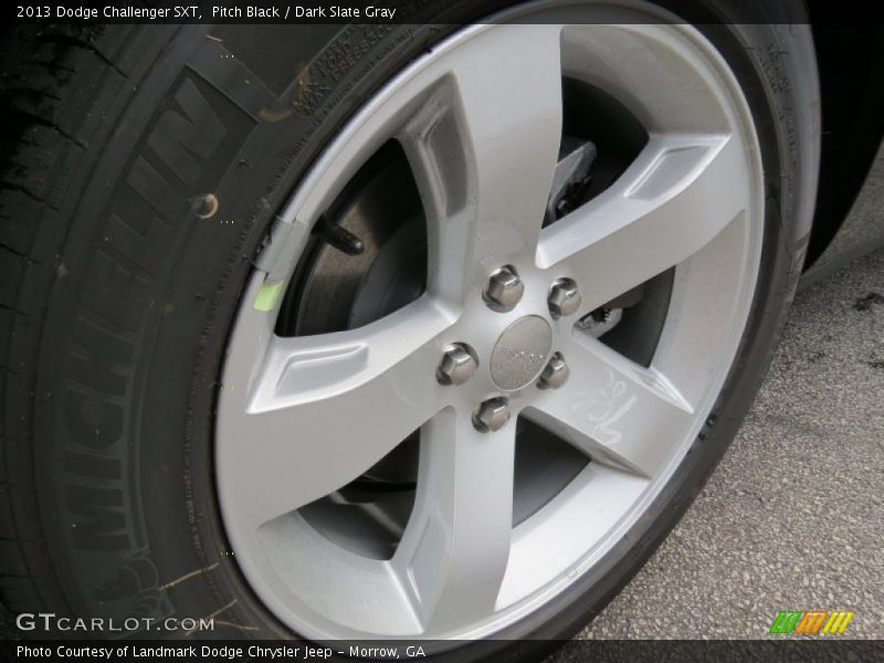 Pitch Black / Dark Slate Gray 2013 Dodge Challenger SXT