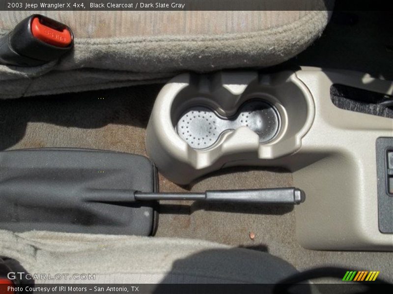 Black Clearcoat / Dark Slate Gray 2003 Jeep Wrangler X 4x4