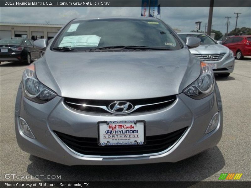 Titanium Gray Metallic / Gray 2013 Hyundai Elantra GLS