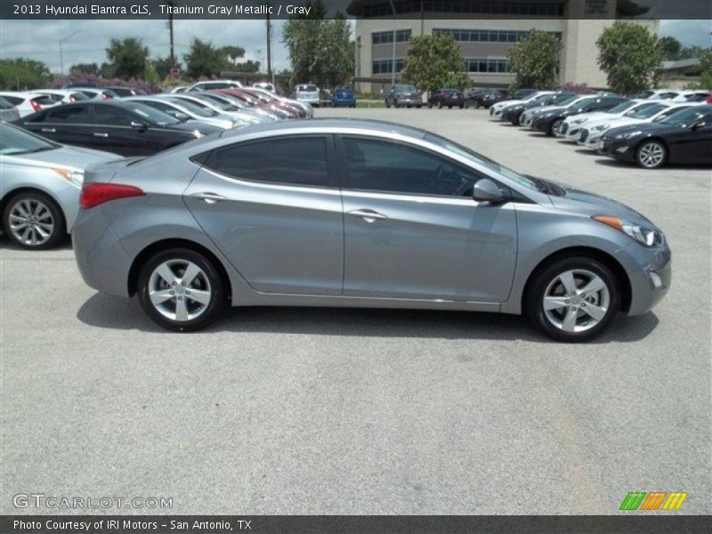 Titanium Gray Metallic / Gray 2013 Hyundai Elantra GLS