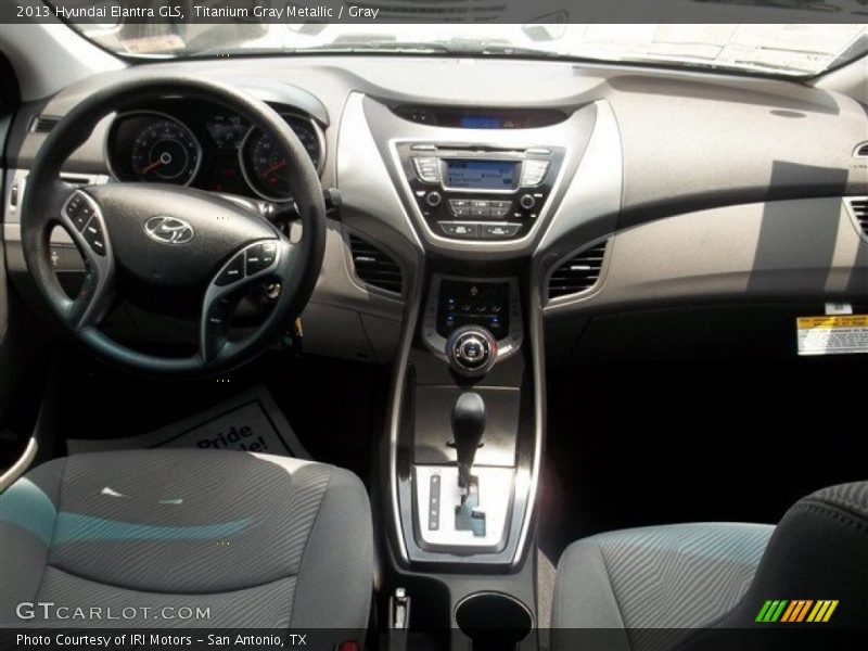 Titanium Gray Metallic / Gray 2013 Hyundai Elantra GLS