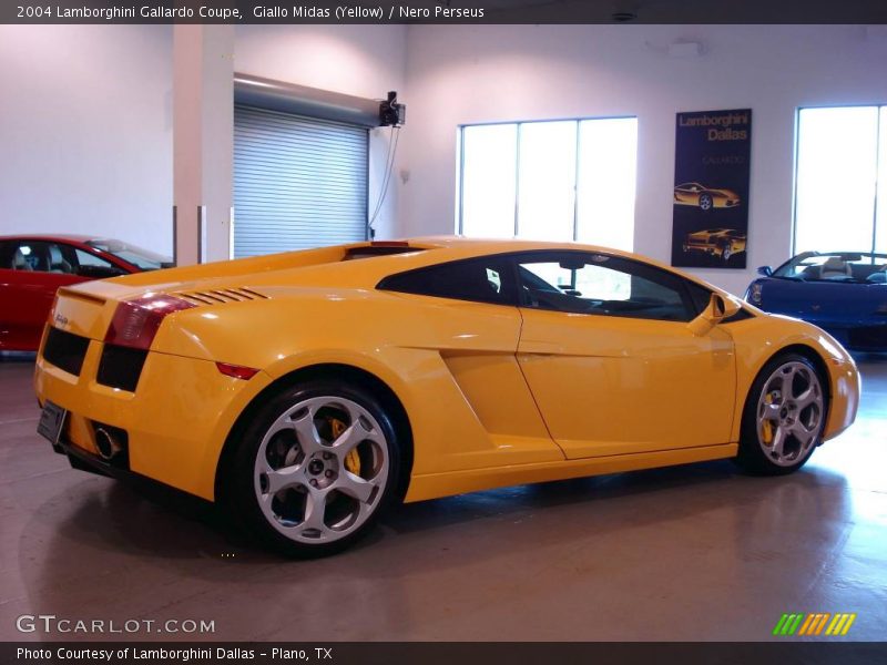 Giallo Midas (Yellow) / Nero Perseus 2004 Lamborghini Gallardo Coupe