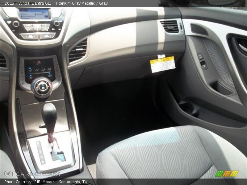 Titanium Gray Metallic / Gray 2013 Hyundai Elantra GLS