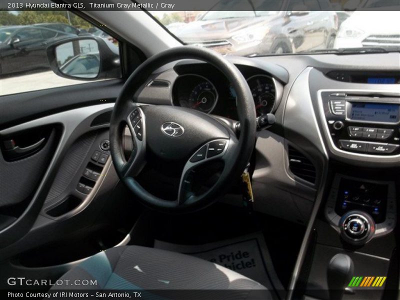 Titanium Gray Metallic / Gray 2013 Hyundai Elantra GLS