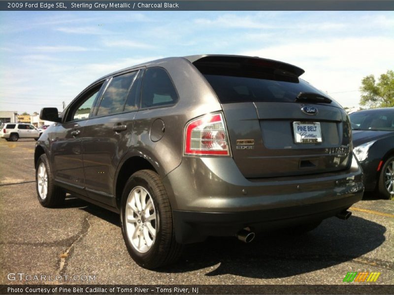 Sterling Grey Metallic / Charcoal Black 2009 Ford Edge SEL