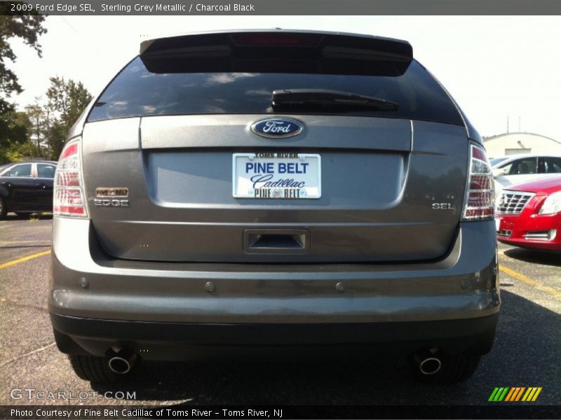 Sterling Grey Metallic / Charcoal Black 2009 Ford Edge SEL