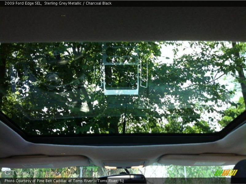 Sterling Grey Metallic / Charcoal Black 2009 Ford Edge SEL