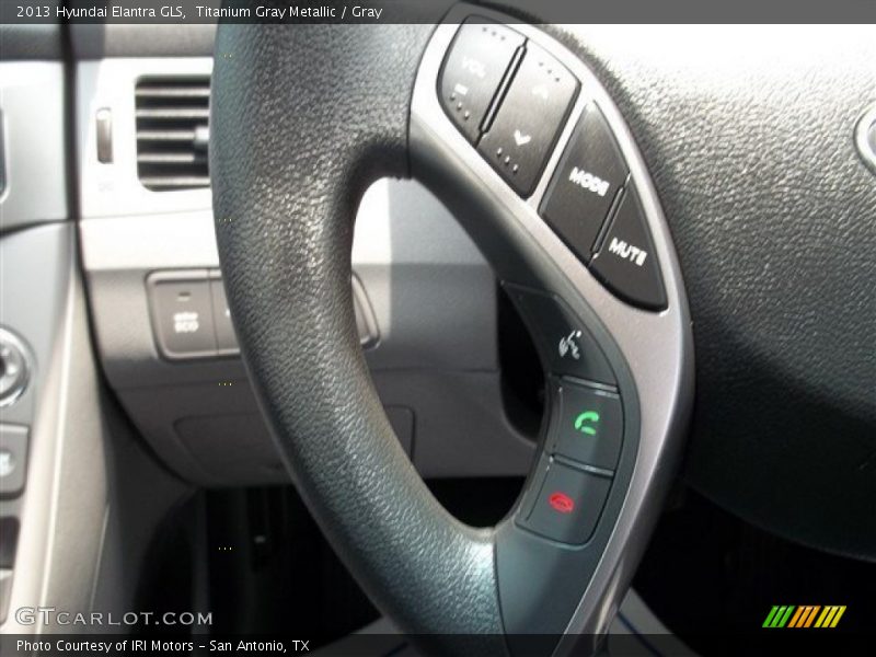 Titanium Gray Metallic / Gray 2013 Hyundai Elantra GLS