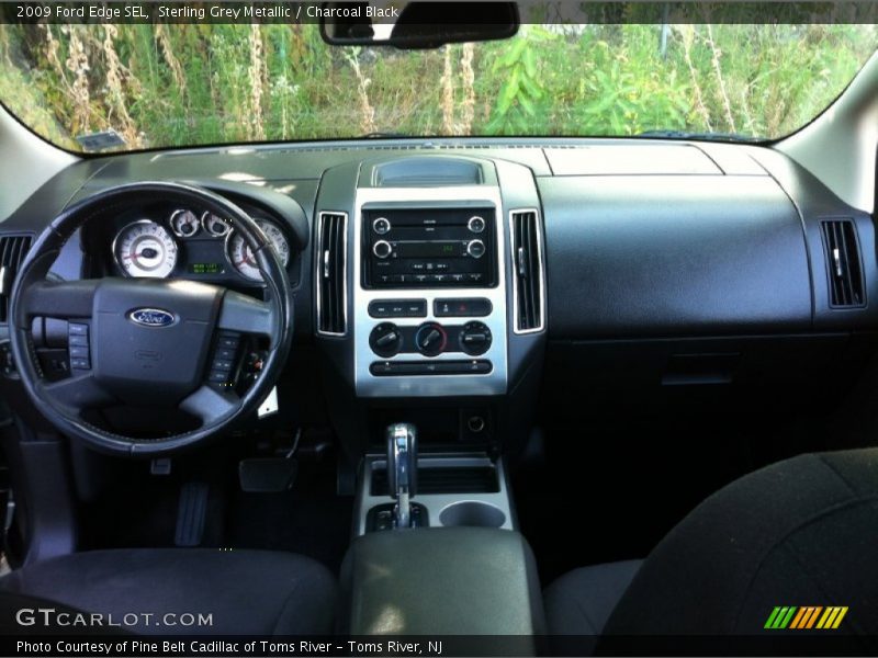 Sterling Grey Metallic / Charcoal Black 2009 Ford Edge SEL
