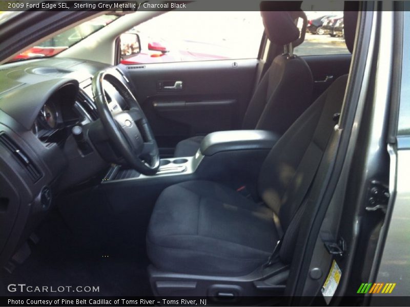 Sterling Grey Metallic / Charcoal Black 2009 Ford Edge SEL