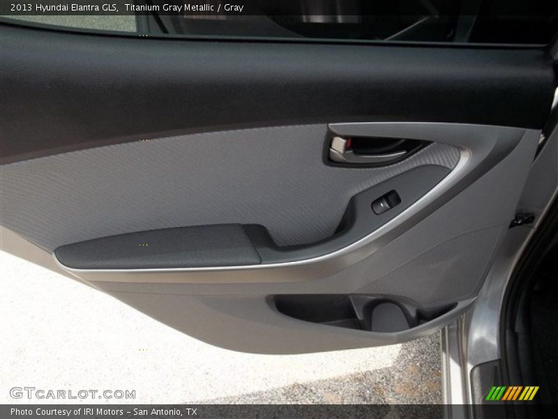 Titanium Gray Metallic / Gray 2013 Hyundai Elantra GLS