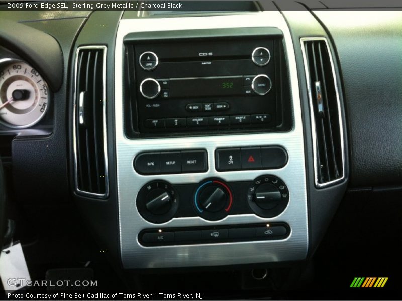 Sterling Grey Metallic / Charcoal Black 2009 Ford Edge SEL