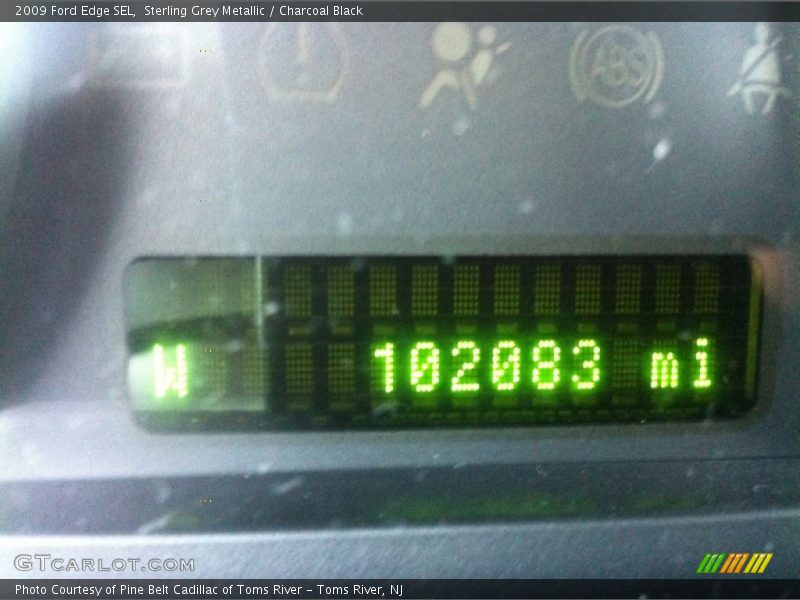 Sterling Grey Metallic / Charcoal Black 2009 Ford Edge SEL
