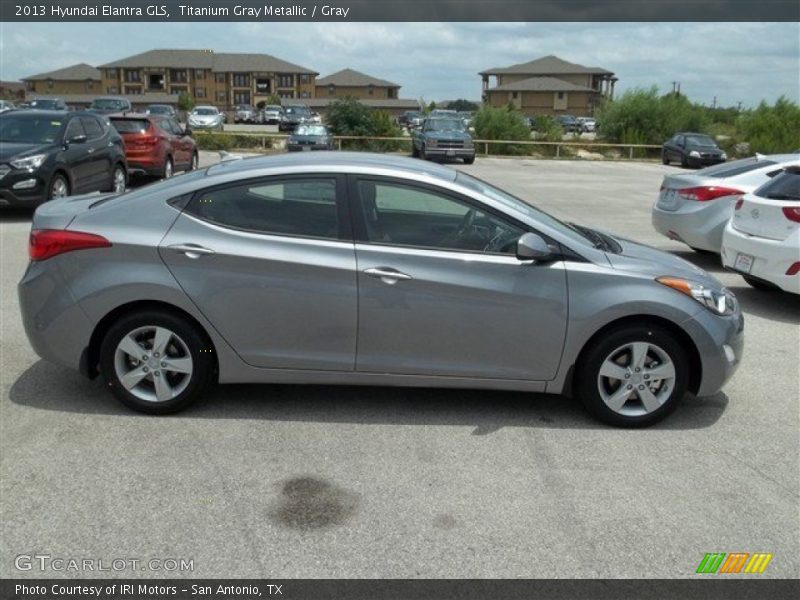 Titanium Gray Metallic / Gray 2013 Hyundai Elantra GLS