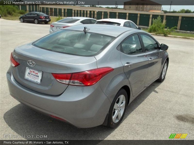 Titanium Gray Metallic / Gray 2013 Hyundai Elantra GLS