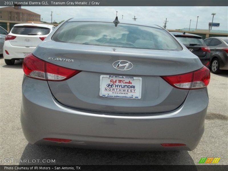 Titanium Gray Metallic / Gray 2013 Hyundai Elantra GLS