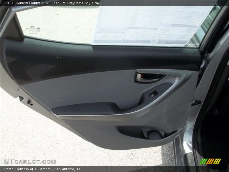 Titanium Gray Metallic / Gray 2013 Hyundai Elantra GLS