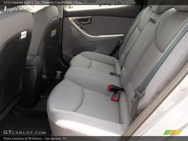 Titanium Gray Metallic / Gray 2013 Hyundai Elantra GLS