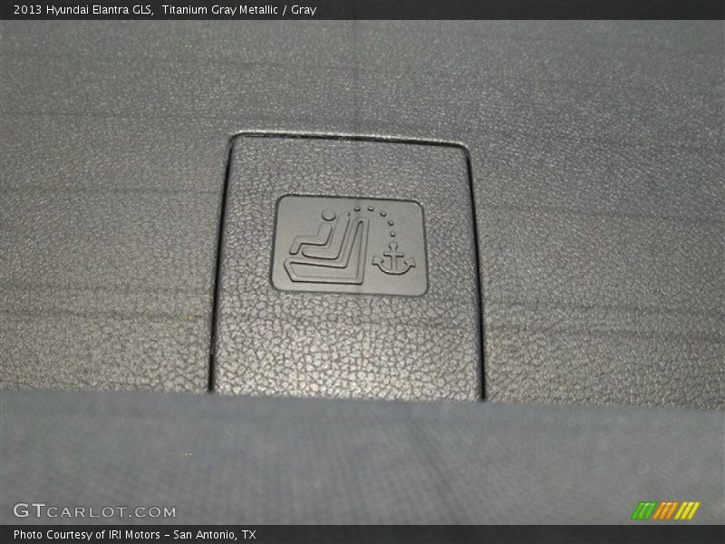 Titanium Gray Metallic / Gray 2013 Hyundai Elantra GLS