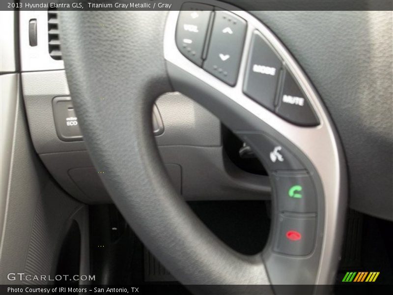 Titanium Gray Metallic / Gray 2013 Hyundai Elantra GLS