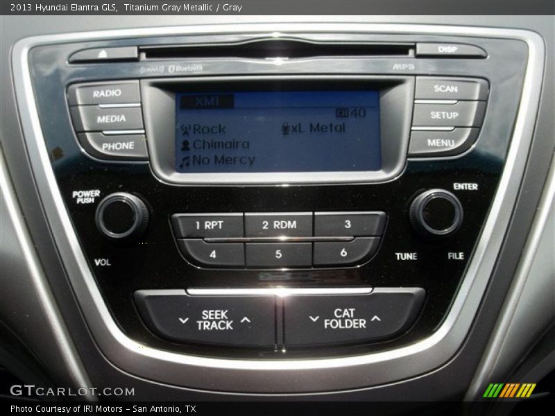 Titanium Gray Metallic / Gray 2013 Hyundai Elantra GLS