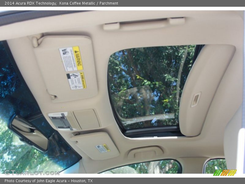 Kona Coffee Metallic / Parchment 2014 Acura RDX Technology