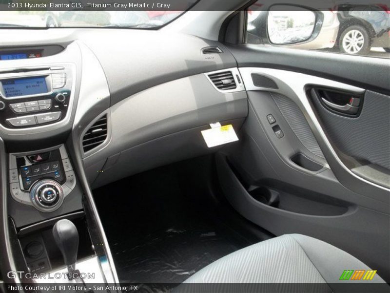 Titanium Gray Metallic / Gray 2013 Hyundai Elantra GLS