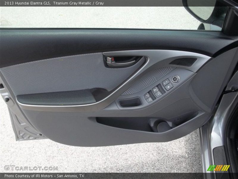 Titanium Gray Metallic / Gray 2013 Hyundai Elantra GLS