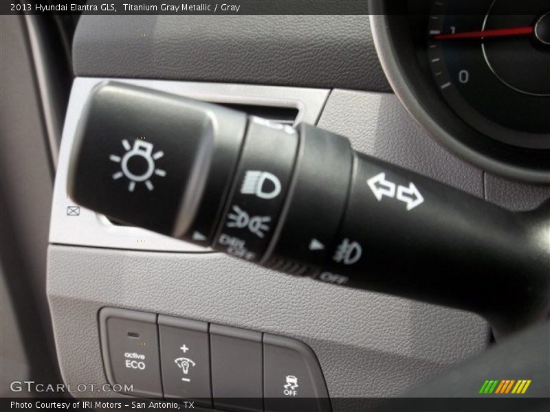 Titanium Gray Metallic / Gray 2013 Hyundai Elantra GLS