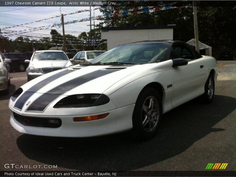 Arctic White / Medium Grey 1997 Chevrolet Camaro Z28 Coupe