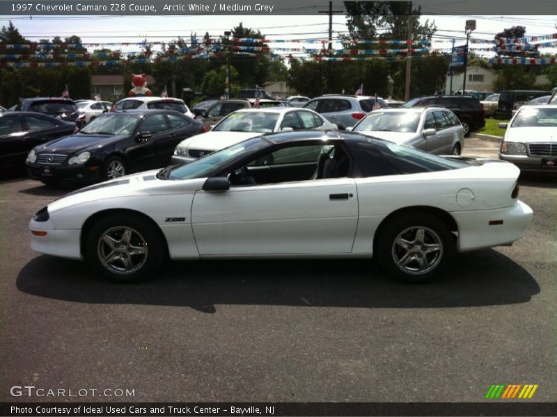 Arctic White / Medium Grey 1997 Chevrolet Camaro Z28 Coupe