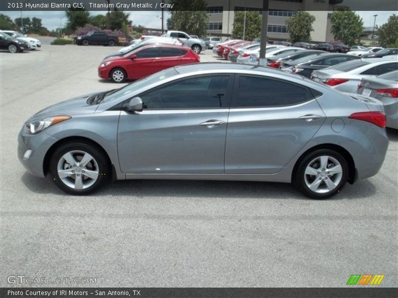 Titanium Gray Metallic / Gray 2013 Hyundai Elantra GLS