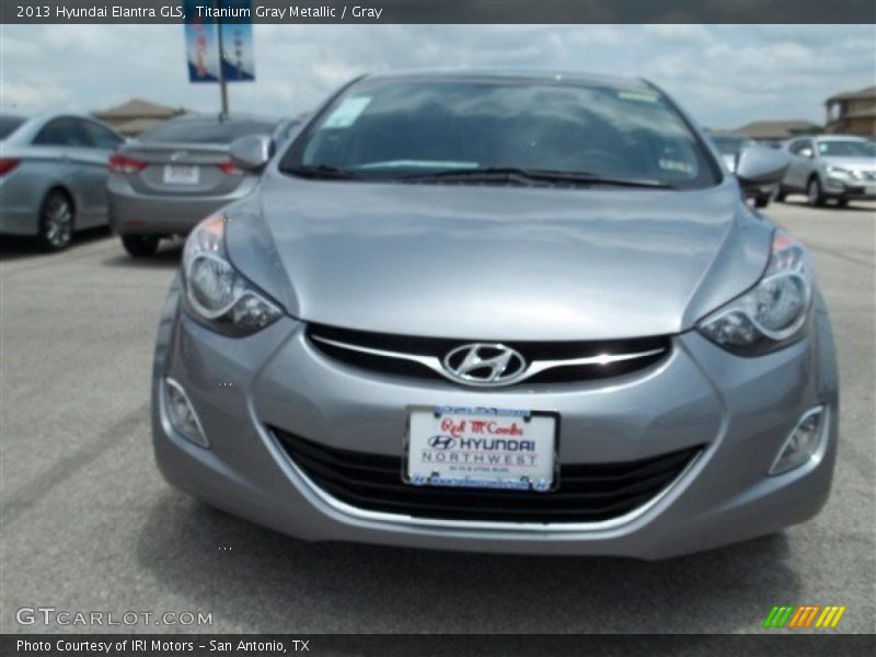 Titanium Gray Metallic / Gray 2013 Hyundai Elantra GLS