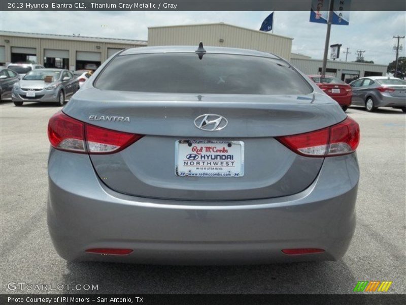 Titanium Gray Metallic / Gray 2013 Hyundai Elantra GLS